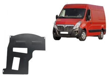 Pohjapanssari katalysaattorille Opel Movano (2010-2021), ter&auml;st&auml;