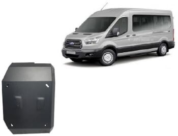 Pohjapanssari AdBlue tankille Ford Transit etuveto (2020➟), ter&auml;st&auml;