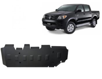 Pohjapanssari polttoainetankille Toyota Hilux (2004-2015), terästä