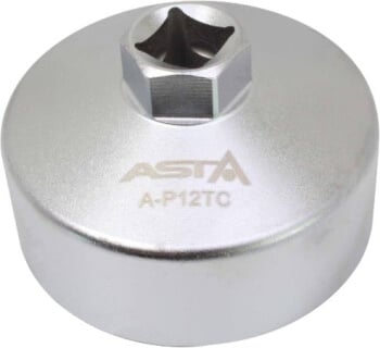 &Ouml;ljynsuodatinavain 1/2" 14-kulma 63,8 mm, Asta