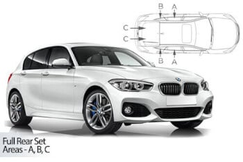 Häikäisysuojasarja BMW 1-Sarja F20, 5 ovinen (2011-2019), Car Shades