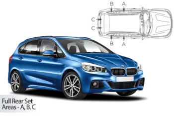 Häikäisysuojasarja BMW 2-Sarja F45 Active Tourer, 5-ovinen (2014➟), Car Shades