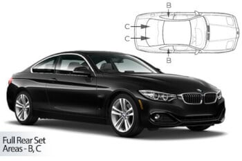 Häikäisysuojasarja BMW 4-Sarja F32 2-ovinen (2014-2020), Car Shades