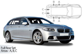 Häikäisysuojasarja BMW 5-Sarja F11, Farmari (2010-2017), Car Shades