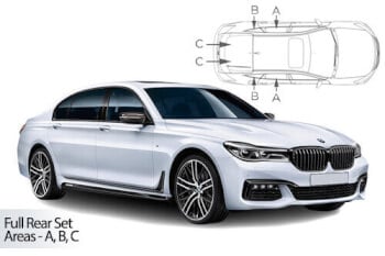 Häikäisysuojasarja BMW 7-Sarja G11, 4 ovinen (2015-2022), Car Shades