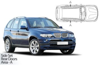 Häikäisysuojasarja BMW X5 E53, 5 ovinen (1999-2006), Car Shades