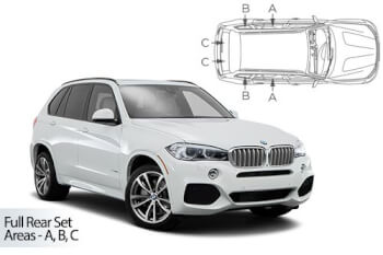 Häikäisysuojasarja BMW X5 F15, 5 ovinen (2014-2017), Car Shades