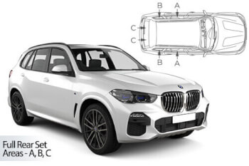 Häikäisysuojasarja BMW X5 G05, 5 ovinen (2018➟), Car Shades