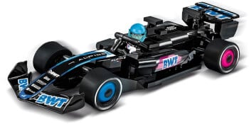 Koottava F1 BWT Alpine A524 kilpa-auto, 276 osaa, Cobi