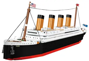 Koottava RMS Titanic 1:450, 848 osaa, Cobi