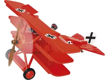 Koottava Hävittäjälentokone Fokker Dr.1 Red Baron, 221 osaa, Cobi