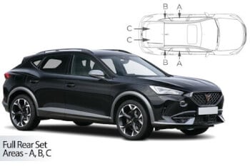 Häikäisysuojasarja Cupra Formentor (2020➟), Car Shades