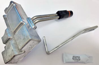 Lohkolämmitin 3843, Defa