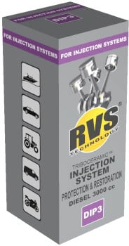 DIP3 suoja- ja käsittelyaine dieselmoottorien suorasuihkujärjestelmille, RVS