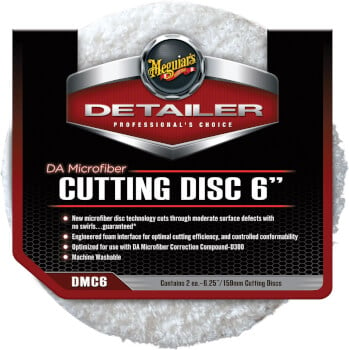 DA Microfibre Cutting Disc 6'', 2 kpl, Meguiars