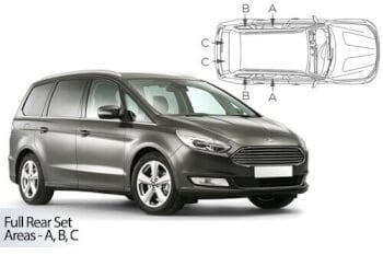Häikäisysuojasarja Ford Galaxy, 5-ovinen (2015➟), Car Shades