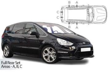 Häikäisysuojasarja Ford S-Max, 5 ovinen (2010-2015), Car Shades