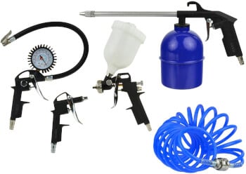 Paineilmatyökalusarja 5-osainen, Geko