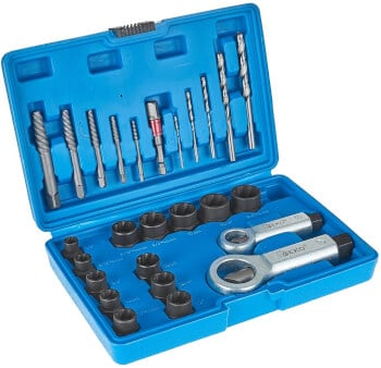 Ruuvien ja muttereiden irrotussarja 26 osaa, Geko