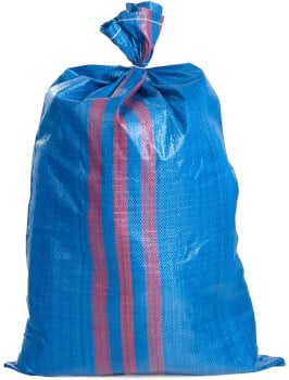 Polypropeenisäkki 50 x 80 cm, 30 kg, sininen, Geko