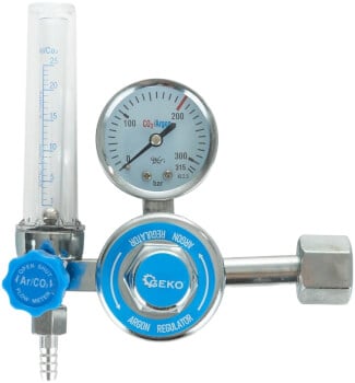 Virtaussäädin CO₂ / Ar, Geko