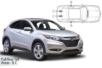 Häikäisysuojasarja Honda HR-V, 5 ovinen (2014-2021), Car Shades