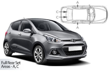 Häikäisysuojasarja Hyundai i10, 5 ovinen (2013-2019), Car Shades