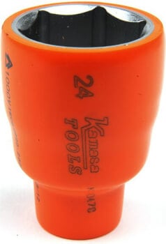 VDE Hylsy 12 mm - 3/8", Kamasa-Tools