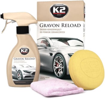 Keraamisen pinnoitteen hoitoaine Gravon Reload 250 ml, K2