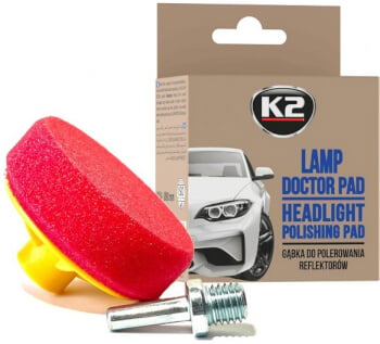Ajovalojen kiillotussieni Lamp Doctor Pad, 80 mm, K2
