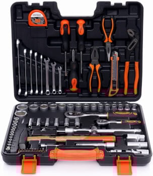 Työkalusarja 83 osaa, Kraft & Dele