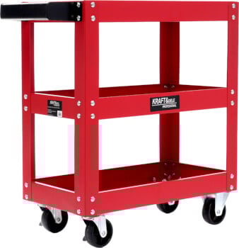 Huoltovaunu, 3 hyllytasoa, Kraft & Dele