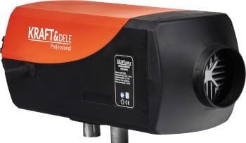 Polttoainek&auml;ytt&ouml;inen pienl&auml;mmitin 8 kW, 12 V, Kraft & Dele