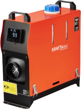 Polttoainek&auml;ytt&ouml;inen pienl&auml;mmitin 9 kW, 12 V, Kraft & Dele