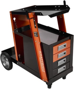 Hitsauskärry 4 laatikolla, Kraft & Dele