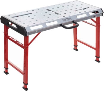 Hitsaus- ja työpöytä kokoontaittuva 106 x 53 cm, Kraft & Dele