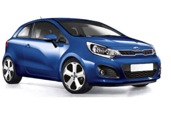 H&auml;ik&auml;isysuojasarja Kia Rio, 3 ovinen (2011-2017), Car Shades