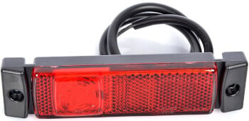 LED-äärivalo 12/24 V | punainen, JOL