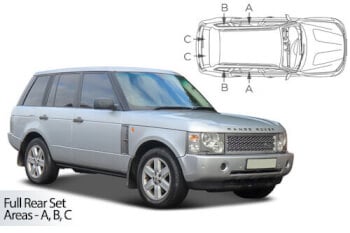 Häikäisysuojasarja Land Rover Range Rover, 5 ovinen (2002-2012), Car Shades