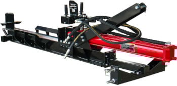 Traktorikäyttöinen halkomakone 14 t (105 cm) suojakehikolla