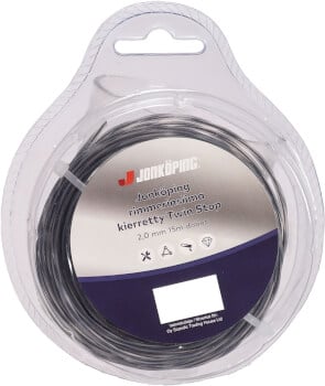 Trimmerisiima Twinstop 2,0 mm / 15 m, Jonk&ouml;ping