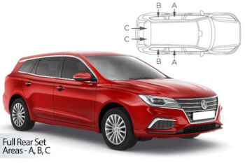 Häikäisysuojasarja MG MG5 EV estate (2020➟), Car Shades