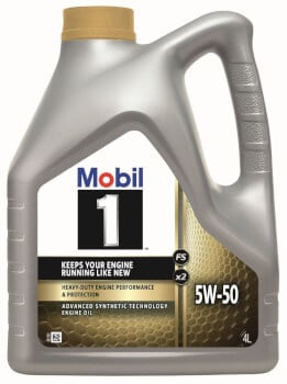 Moottori&ouml;ljy FS X2 5W-50, Mobil