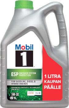 Moottoriöljy ESP 5W-30, 5 l, Mobil