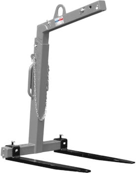 Nostohaarukka säädettävillä haarukoilla, kuumasinkitty, 1500 kg, Haklift