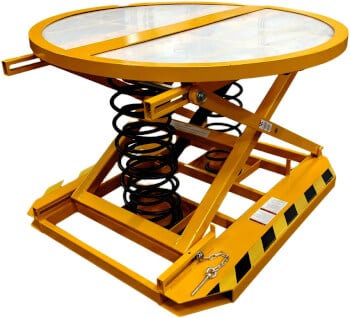 Lastauspöytä jousikuormitteinen, Haklift