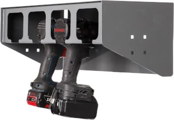 Porakoneteline seinään, 4 paikkainen, Alvope