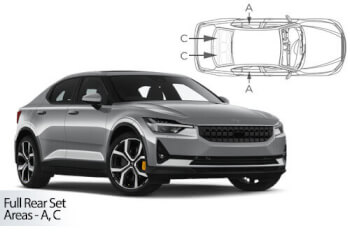 Häikäisysuojasarja Polestar 2 (2019➟), Car Shades