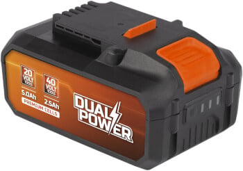 Akku 2 x 20 V 2,5 / 5 Ah Dual Power, Powerplus