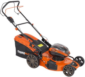 Akkuruohonleikkuri Dual Power 40 V + akku ja laturi, Powerplus